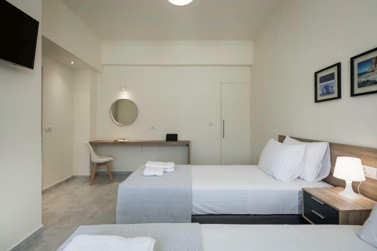110m² 3 slaapkamer, 2 privé badkamer Appartement in Chania Chania  Buitenkant foto