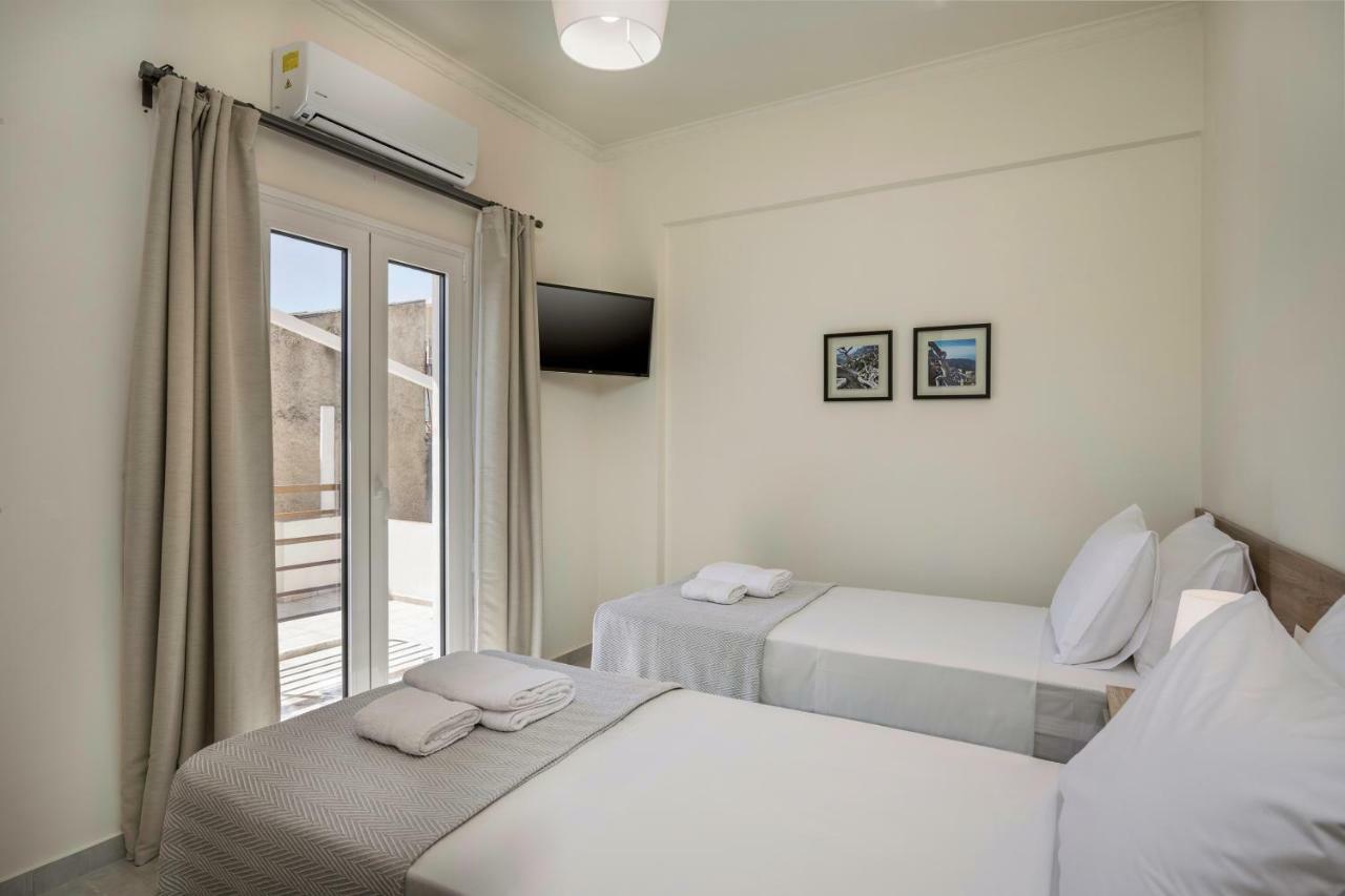 110m² 3 slaapkamer, 2 privé badkamer Appartement in Chania Chania  Buitenkant foto
